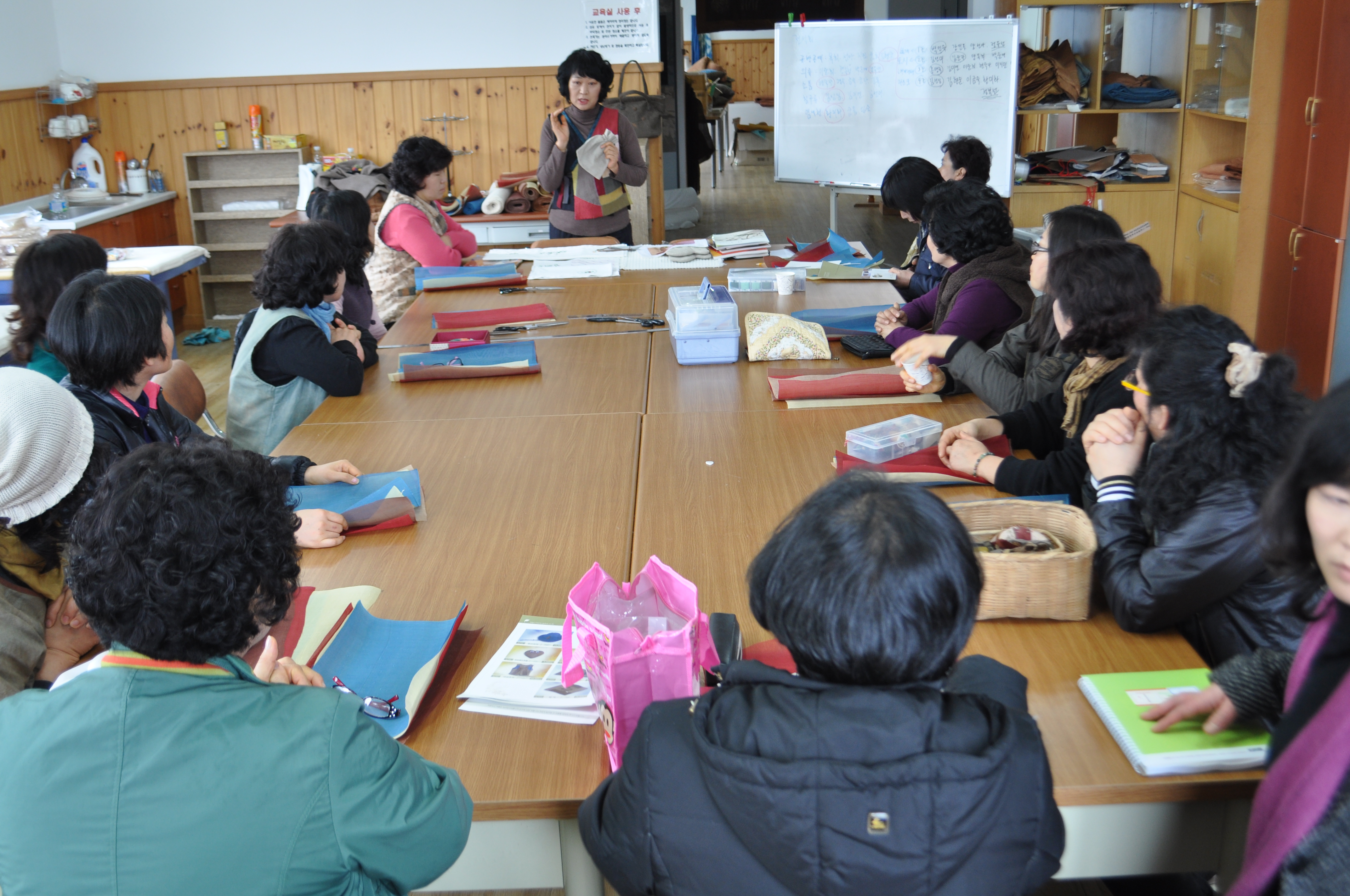 천연염색상품화 기술교육